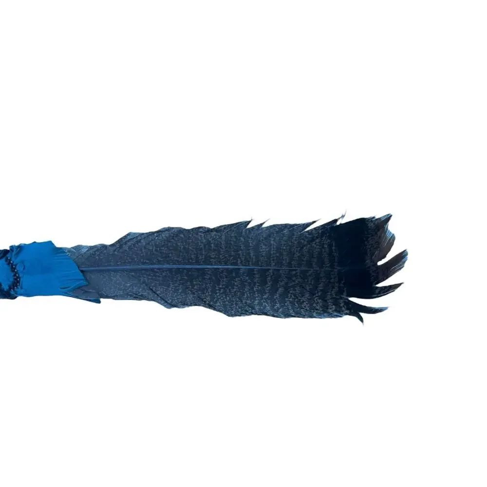 Southwestern Feather Wall Art Hanging Sculpture 15”- Girl 1 Feather‎ Signed